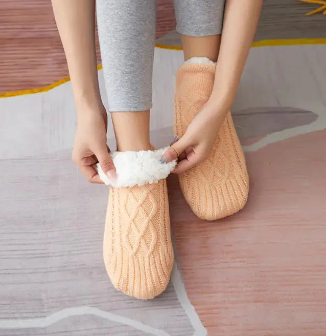 Chaussons d’hiver tricotés Leno – Soft & Comfortable