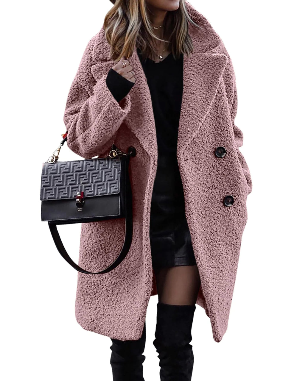 Manteau long d’hiver femme – Leno Cozy Chic