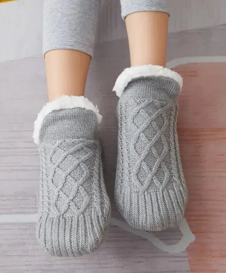 Chaussons d’hiver tricotés Leno – Soft & Comfortable