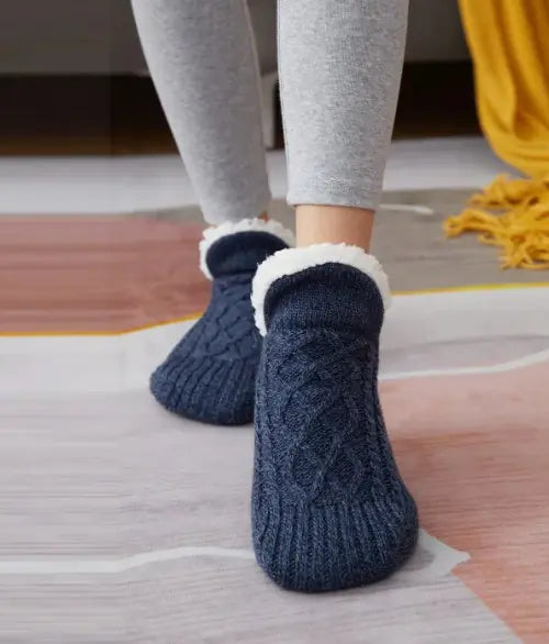 Chaussons d’hiver tricotés Leno – Soft & Comfortable
