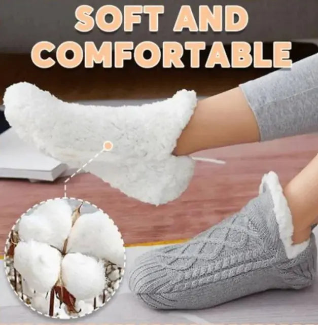 Chaussons d’hiver tricotés Leno – Soft & Comfortable